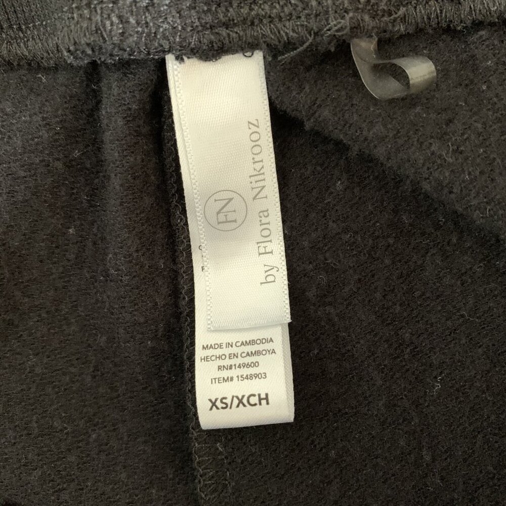 Flora Nikrooz Pants XS Black Lounge‎ Wide Leg Boho Casual Travel - Picture 4 of 5